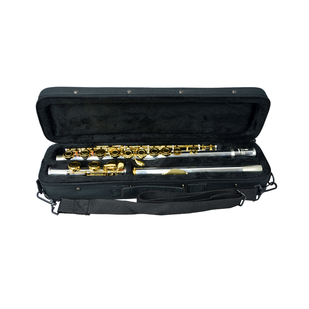 Schiller 200 Series Flute - Silver Plated with Gold Keys