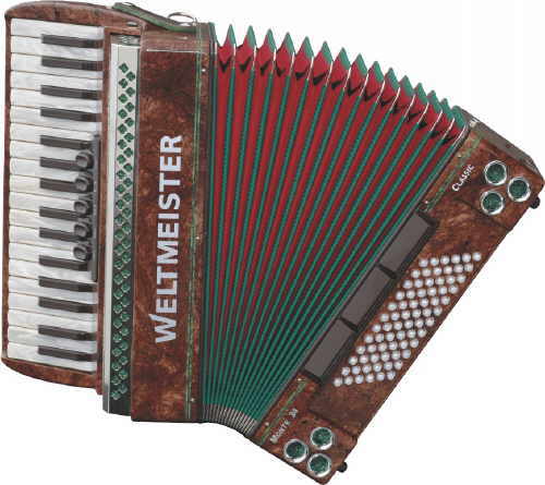 Weltmeister Monte Classic 37 Piano Accordion 37/96/IV/11/3