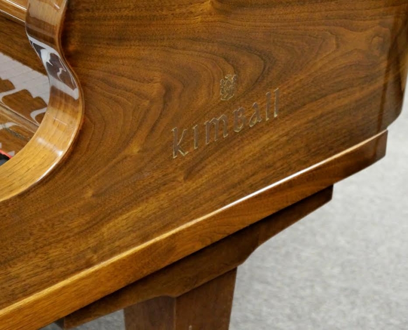 Kimball Vienna Classic Grand Piano Walnut Polish