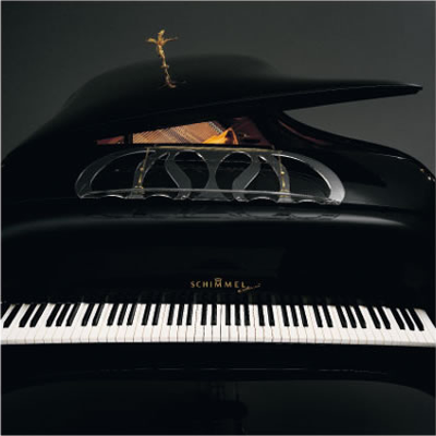 Schimmel K208 Pegasus Oval Art Grand Piano