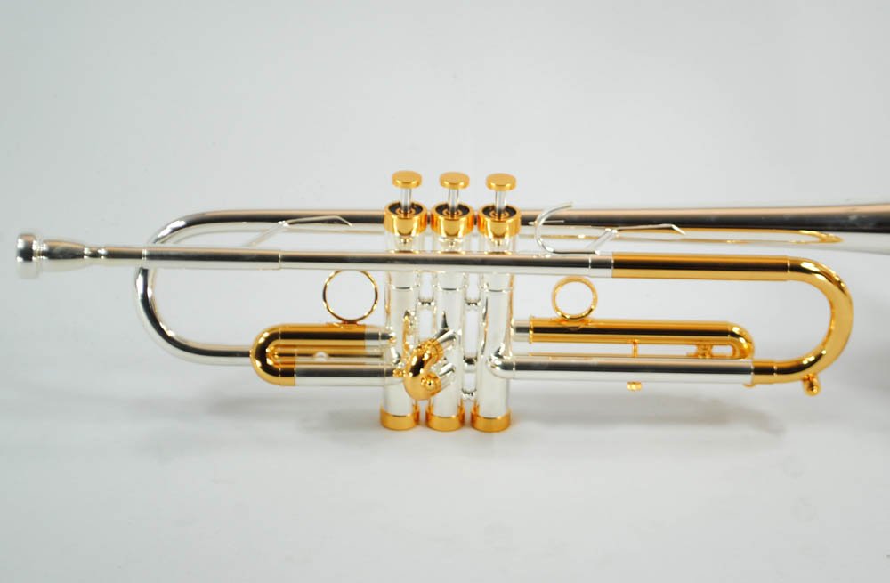 Schiller CenterTone Trumpet - Silver & Gold