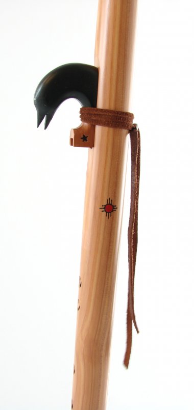 Beech Creek Black Crow Native American Flute 26