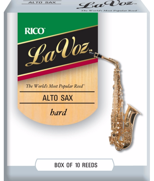 Rico La Voz Alto Saxophone Reeds - Box of 10