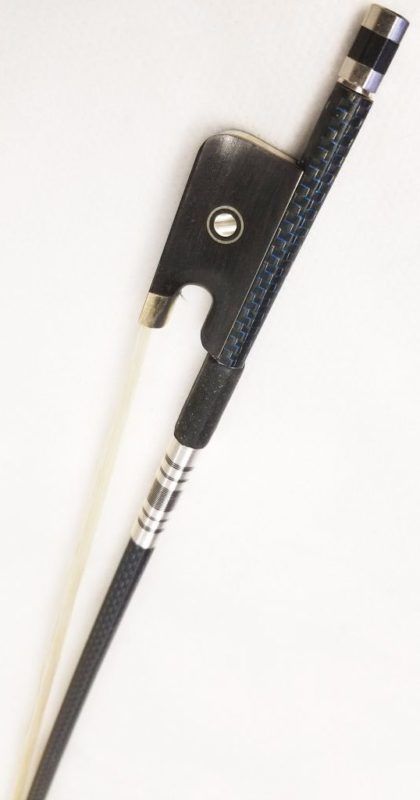Carbon Fiber Violin Bow by Vienna Strings Blue