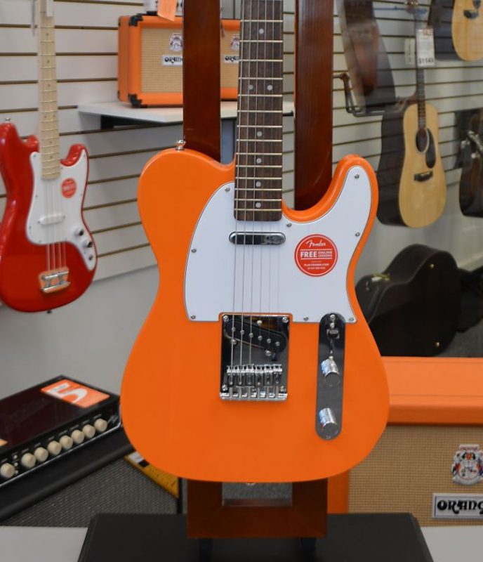 Squier Affinity Series Telecaster Guitar - Competition Orange