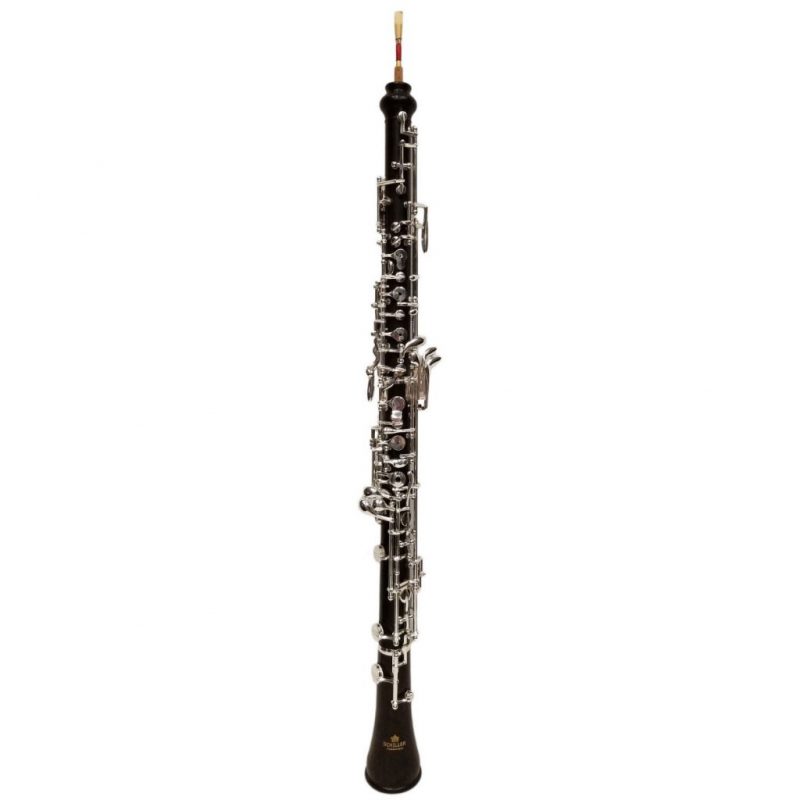 Schiller Elite VI Professional Oboe with 2 Bells-Silver Plated