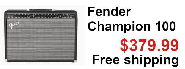 Fender champion 100 amp on sale
