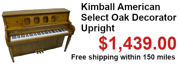 Kimball american select Oak Decorator Upright on sale