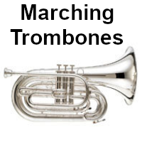 shop marching trombones