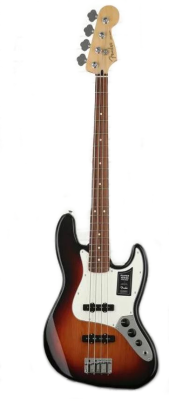 Fender Player Series Jazz Bass - 3-Tone Sunburst w/ Pau Ferro Fingerboard
