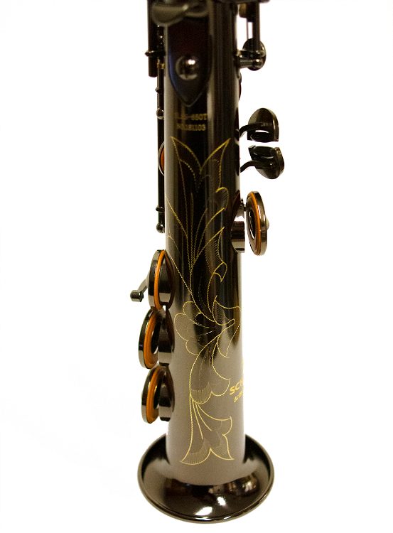 Schiller American Heritage 400 Soprano Saxophone Black Nickel
