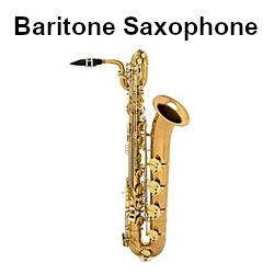 shop baritone saxophones