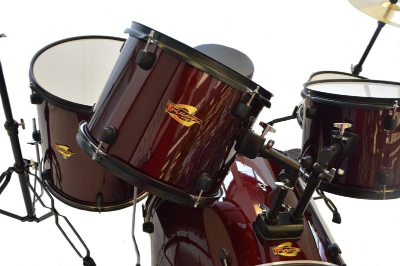 Trixion Luxus 100 5pc Drum Set Wine Red