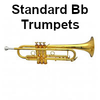 shop B flat trumpets