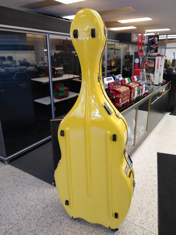 Enthral II Mustard Yellow Polish Bass Case (Used)