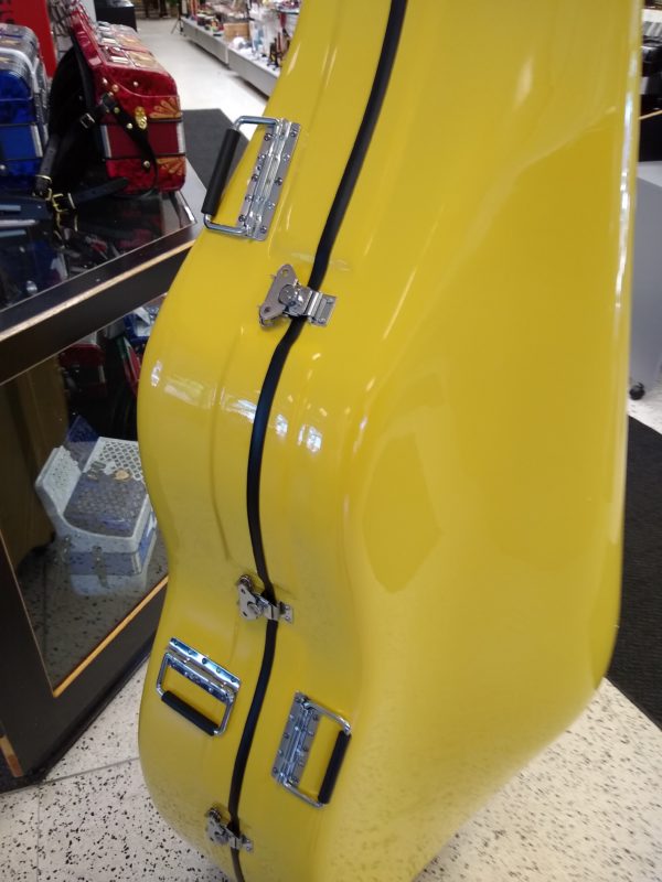 Enthral II Mustard Yellow Polish Bass Case (Used)