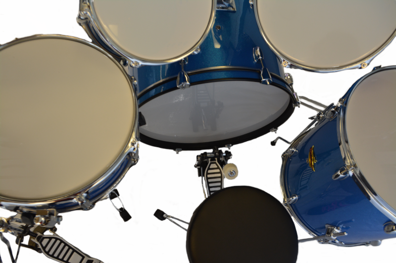 Trixon 5pc Luxus 5pc Drum Set Blue Sparkle