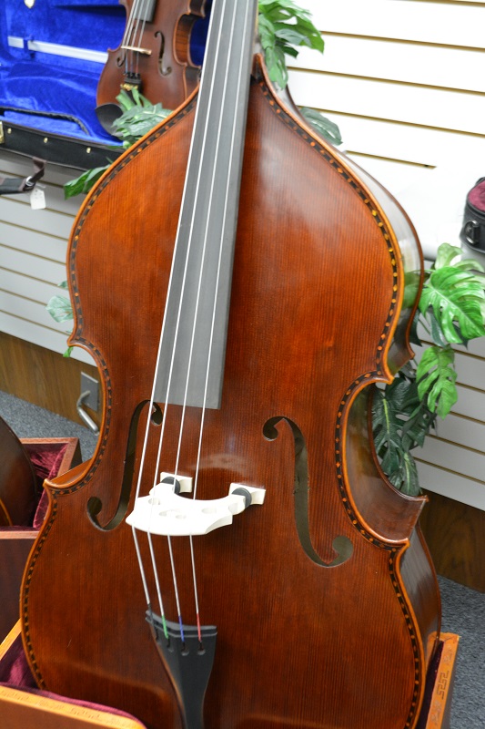 Vienna Strings Hamburg Handcraft 3/4 Bass w/Inlaid Mother of Pearl Purfling 