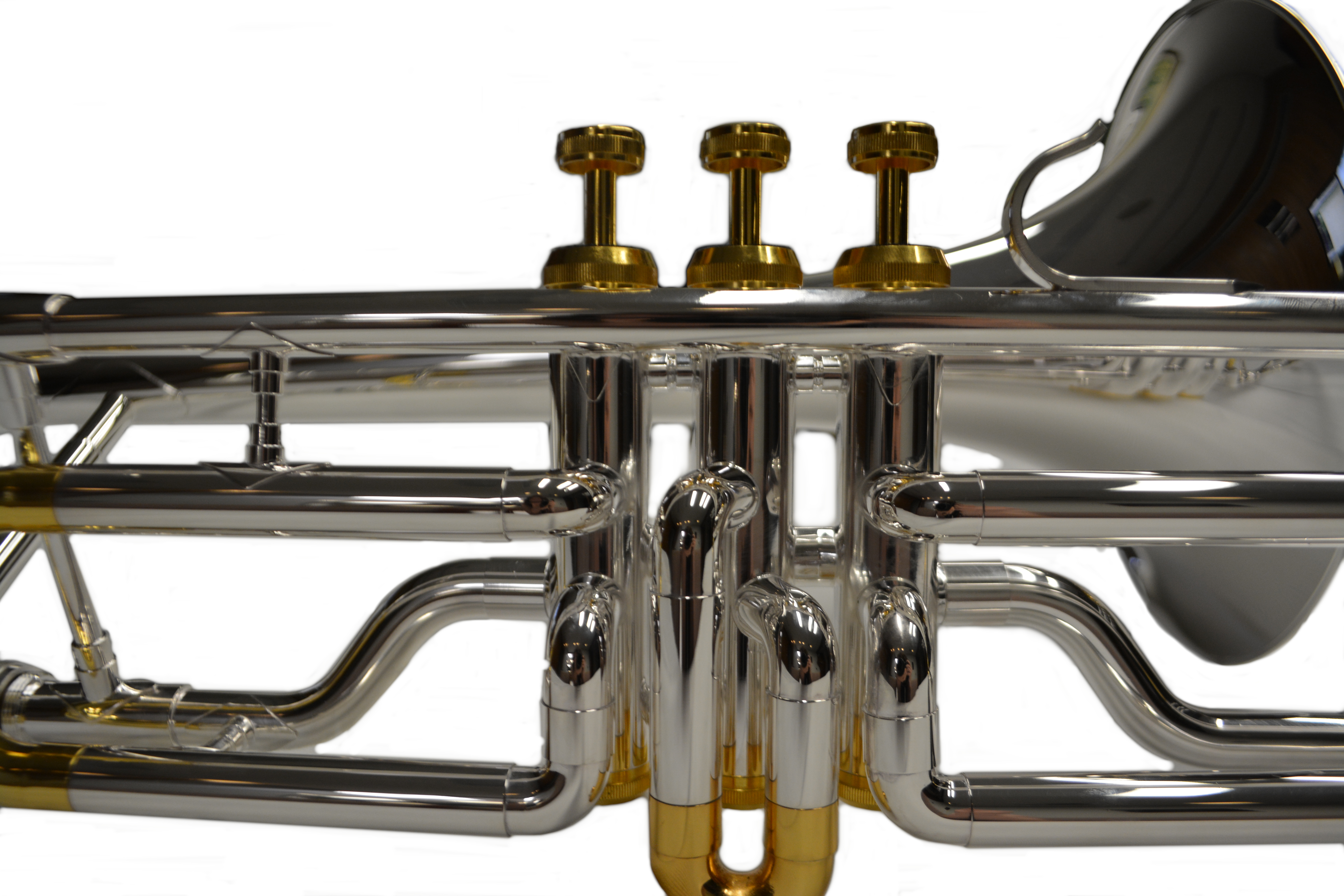 Schiller American Heritage Bb Valve Trombone - Silver and Gold