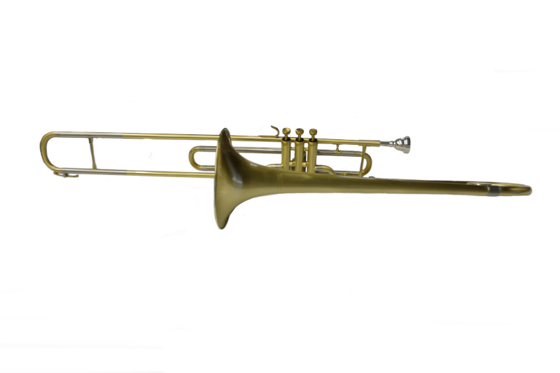 Schiller American Heritage Bb Valve Trombone - Brushed Gold