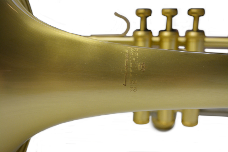 Schiller American Heritage Bb Valve Trombone - Brushed Gold