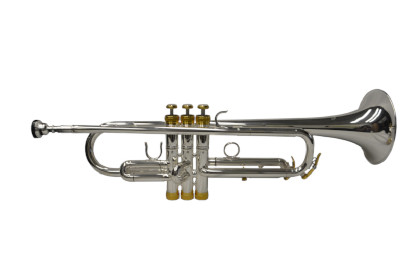 Schiller American Heritage Rivera Pro Trumpet Silver & Gold