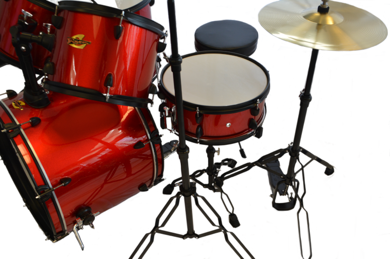 Trixon Luxus 100 5 Piece Drum Set - Red Sparkle