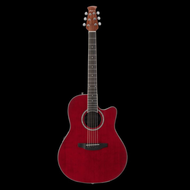 Ovation Applause® Standard Mid Depth Ruby Red