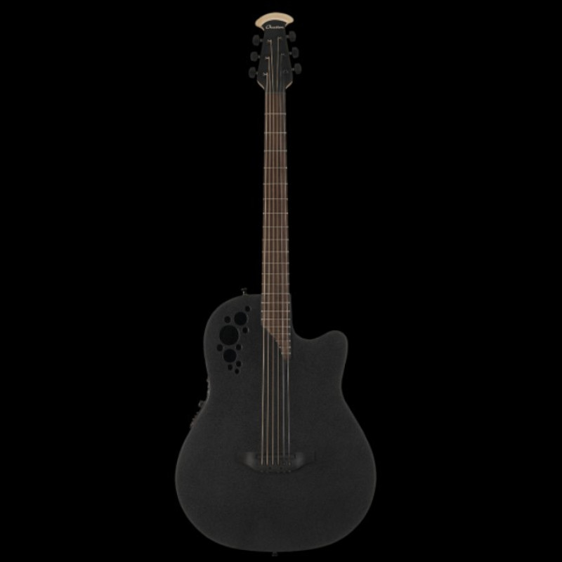 Ovation The Mod TX Collection Mod TX D Scale Mid Depth Black Textured