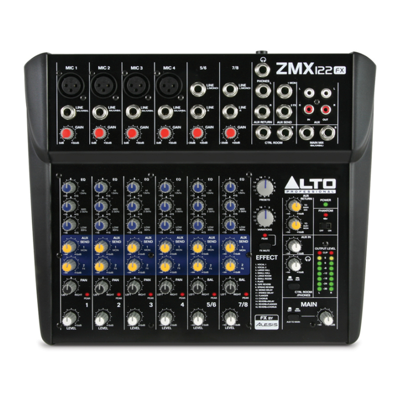 Alto Professional ZMX122FX Mixer