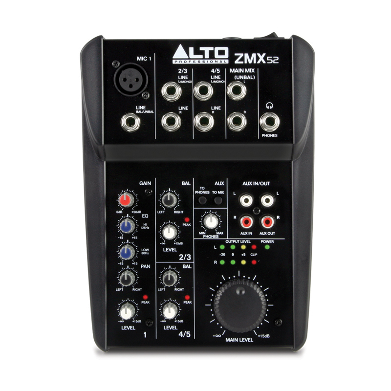 Alto Professional ZMX52 Mixer