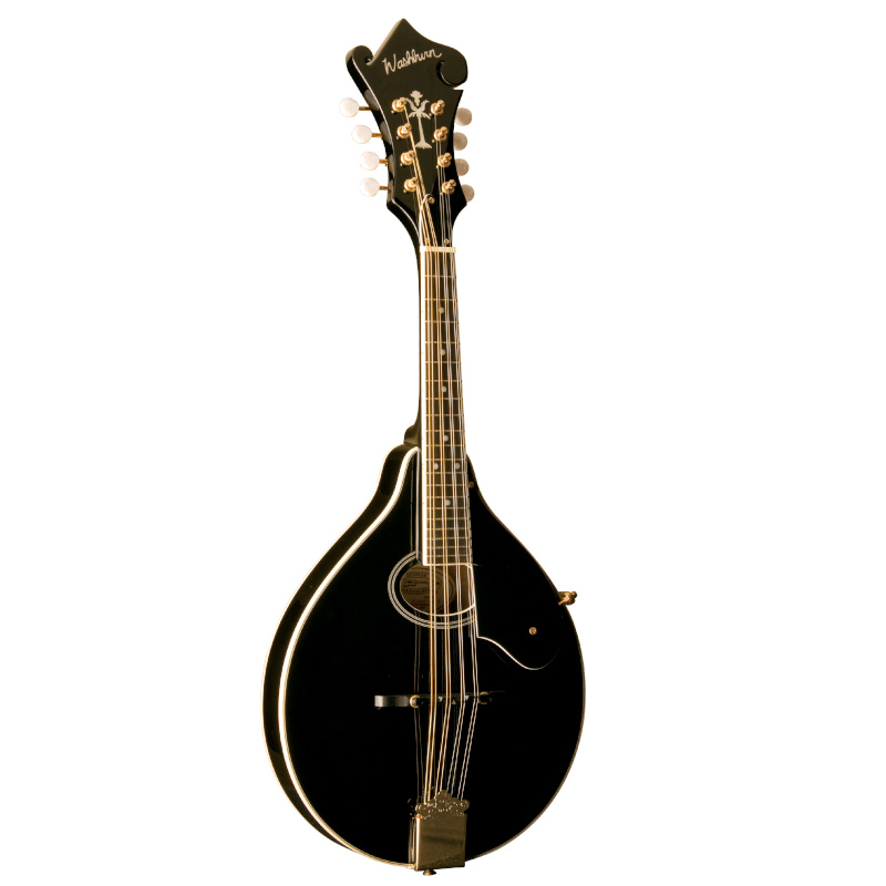 Washburn M1SDLB-A Americana Series M1SD A-Style Mandolin. Black