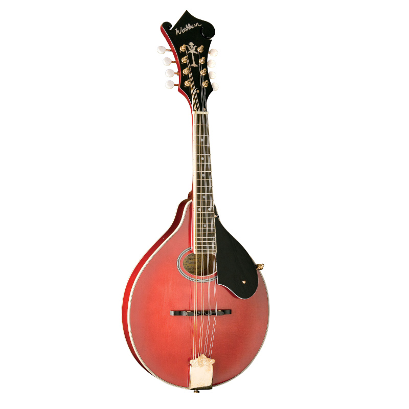 Washburn M1SDLTR-A Americana Series M1SD A-Style Mandolin. Transparent Red
