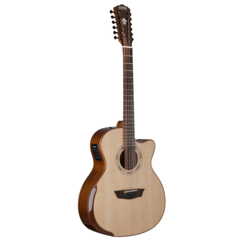 Washburn WCG15SCE12-O Comfort Deluxe Series 12 String Acoustic-Electic Grand Auditorium Guitar