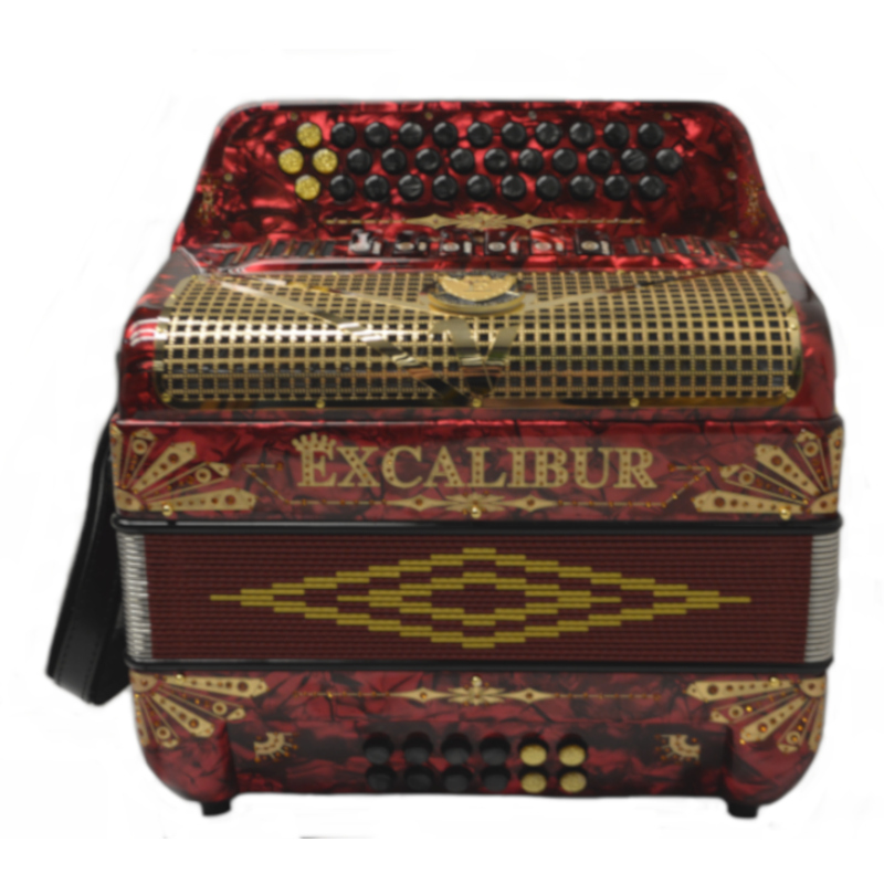 Excalibur Crown Custom Red/Gold LTD Edition Two Tone GCF FBbEb