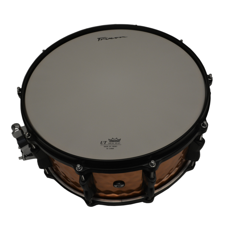 Trixon Solist Hammered Snare With Copper Hardware