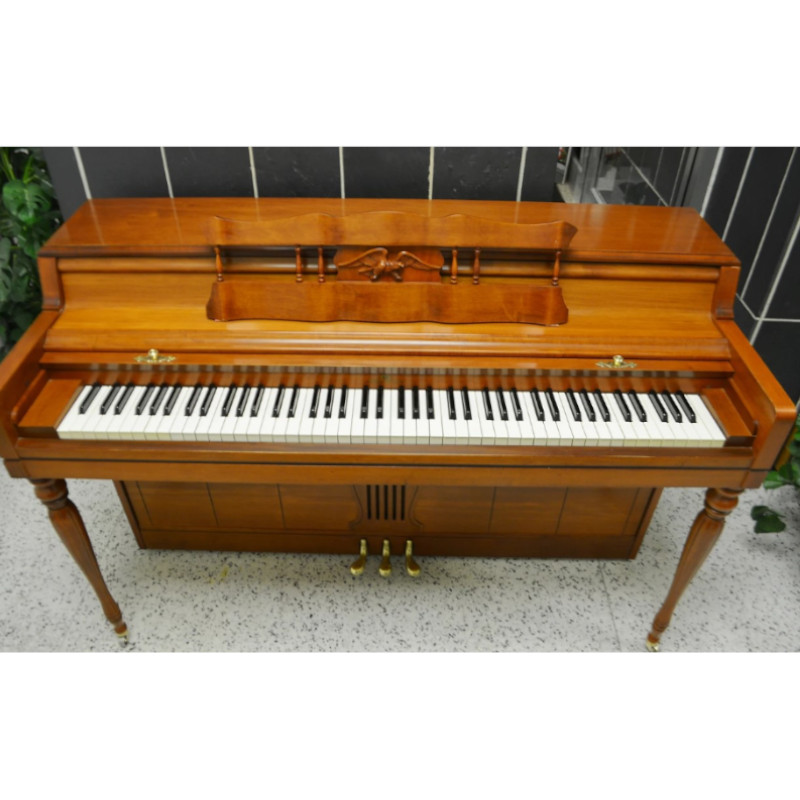 Wurlitzer LTD Edition Cherry Satin Upright Piano