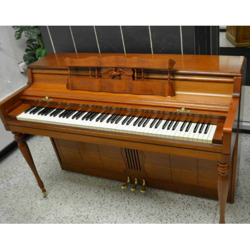Wurlitzer LTD Edition Cherry Satin Upright Piano