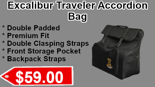 Excalibur Traveler Accordion Bag on sale