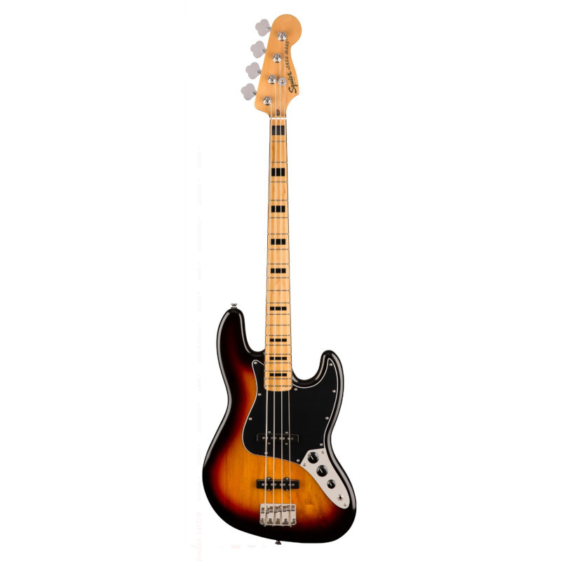 Squier Classic Vibe ‘70s Jazz Bass®, Maple Fingerboard, 3-Color Sunburst