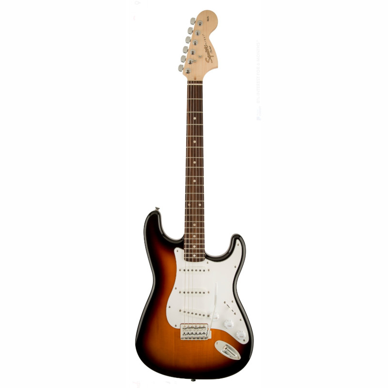 Squier Affinity Series Stratocaster®, Laurel Fingerboard, Brown Sunburst