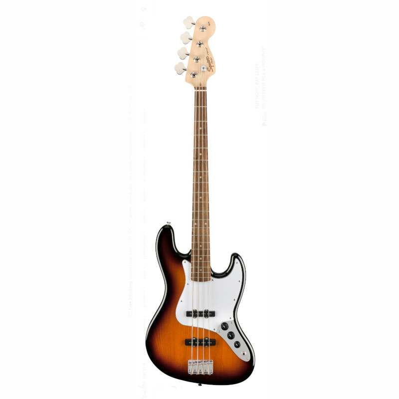 Squier Affinity Series™ Jazz Bass®, Laurel Fingerboard, Brown Sunburst