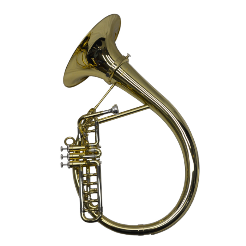 Schiller Frankfurt German Brass Band Euphonium - Gold Lacquer
