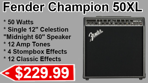 Fender Champion 50XL on sale