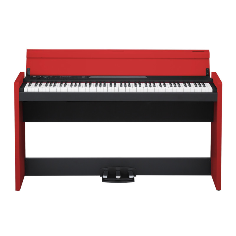 Korg LP-380 Digital Piano - Black/Red