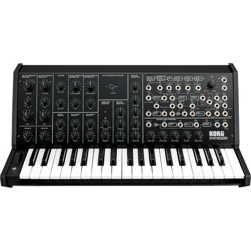 Korg MS-20 FS Monophonic Synthesizer - Black
