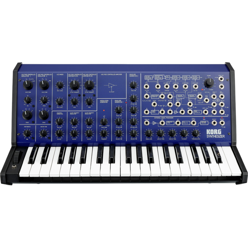 Korg MS-20 FS Monophonic Synthesizer - Blue
