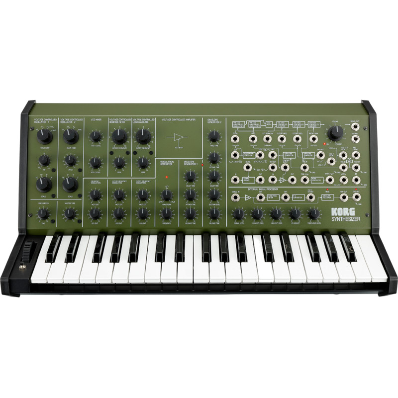 Korg MS-20 FS Monophonic Synthesizer - Green  