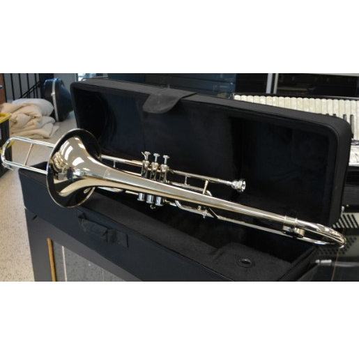 Schiller American Heritage Valve Trombone Nickel Plated