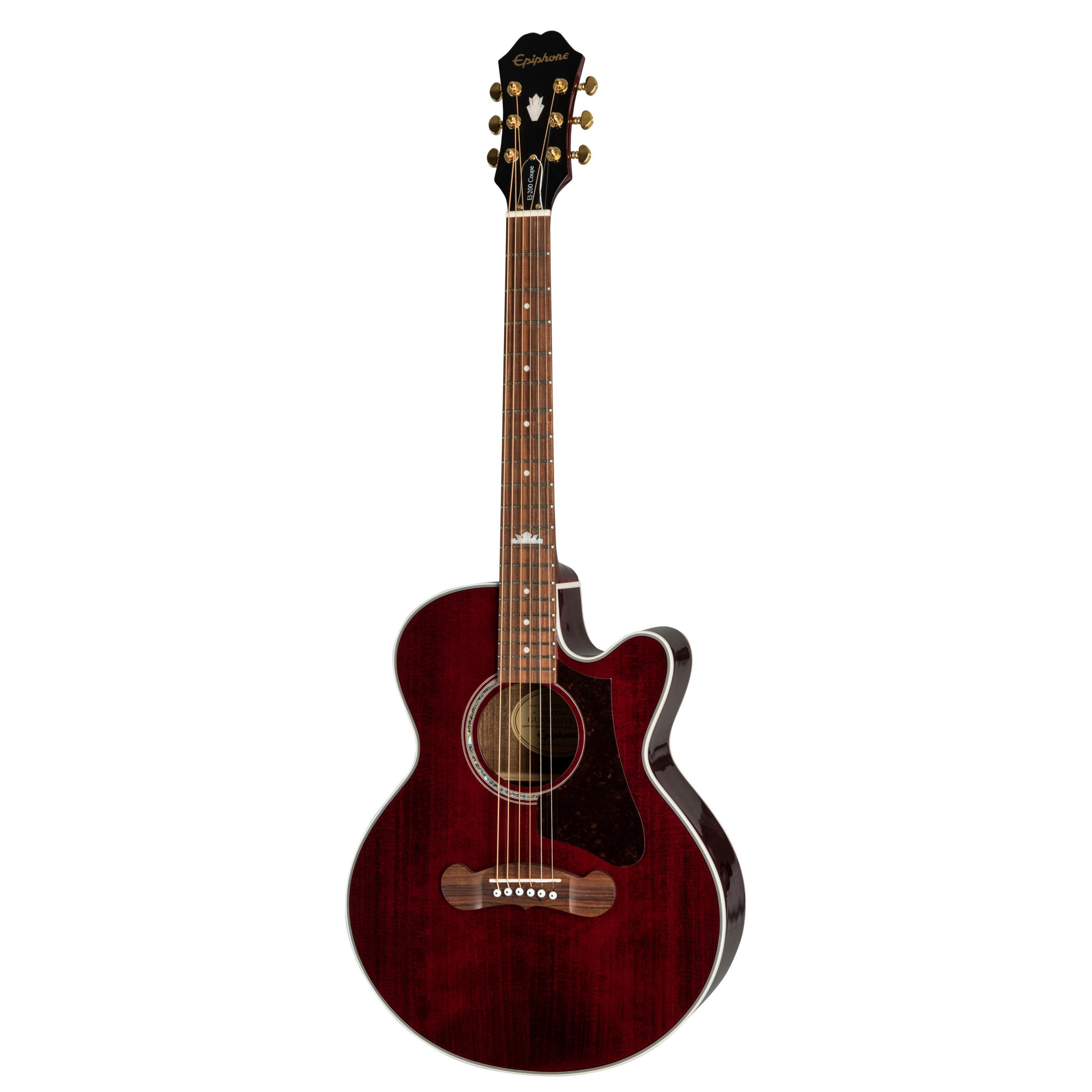 Epiphone EJ-200 Coupe - Wine Red Guitar